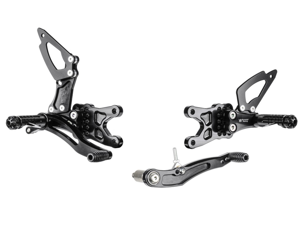 Bonamici Racing Aluminium Rearsets for the Suzuki GSX-R600 2011-2017 Bonamici Racing Aluminium Rearsets for the Suzuki GSX-R600 2011-2017